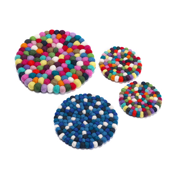 ソピバ北欧／フェルポットマット